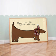 Dachshund Circus – Nursery & kids wall art