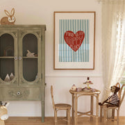 Happy Place Heart – Nursery & kids wall art