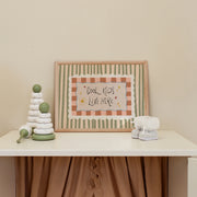Cool Kids Live Here Sunshine – Nursery & Kids Wall Art