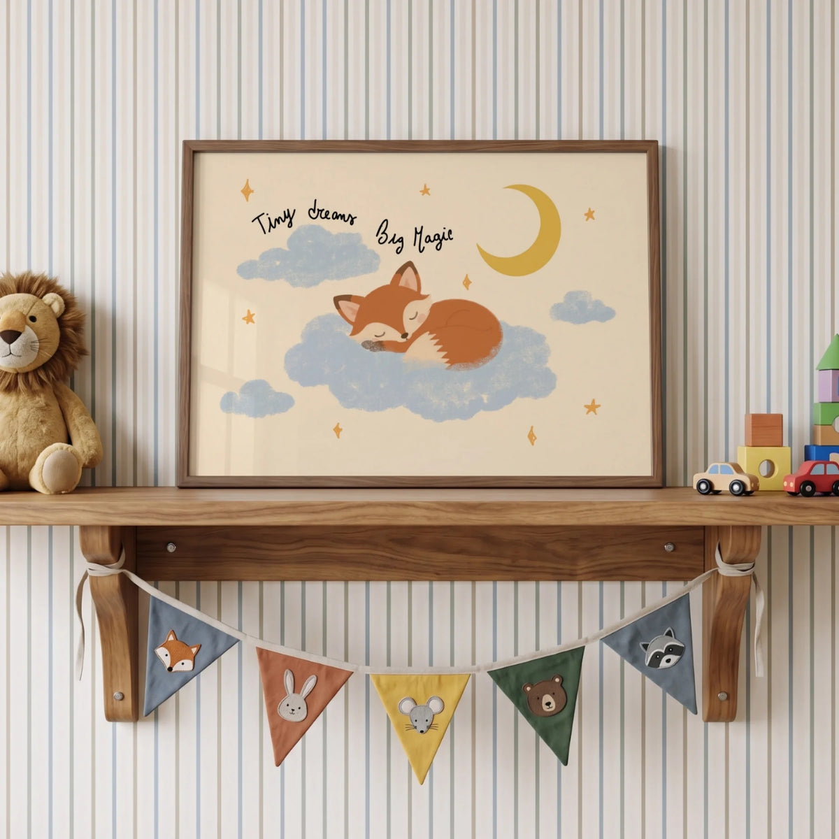 Tiny Dreams Big Magic – Nursery & Kids Wall Art