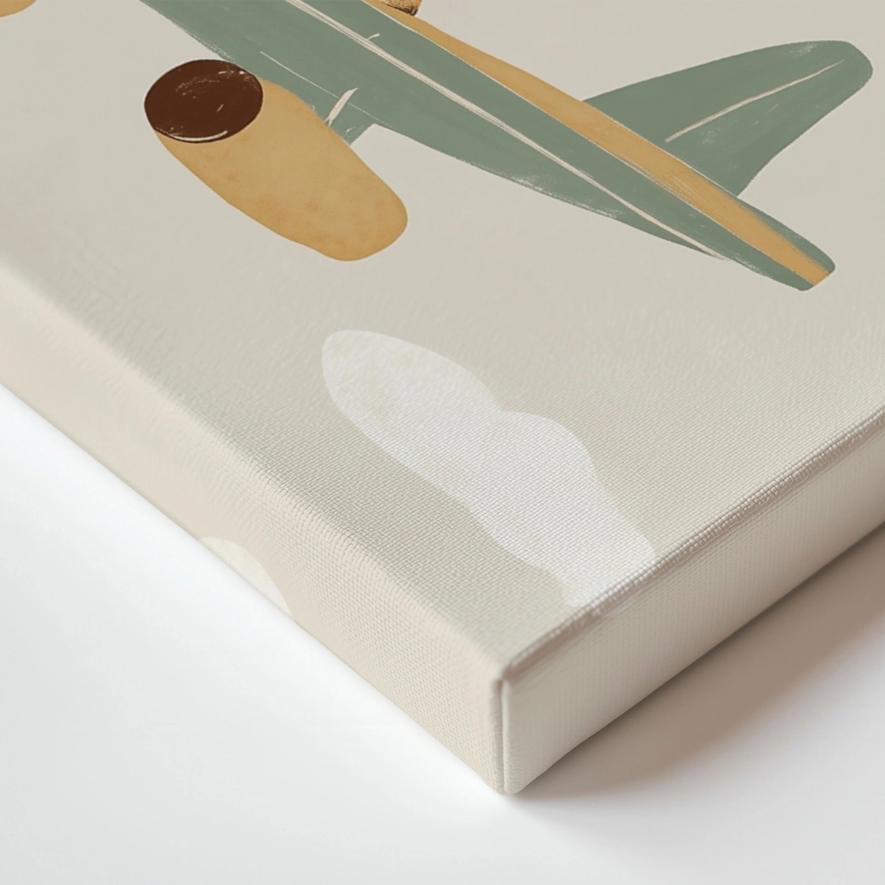 Pilot Dog Nursery Canvas Print