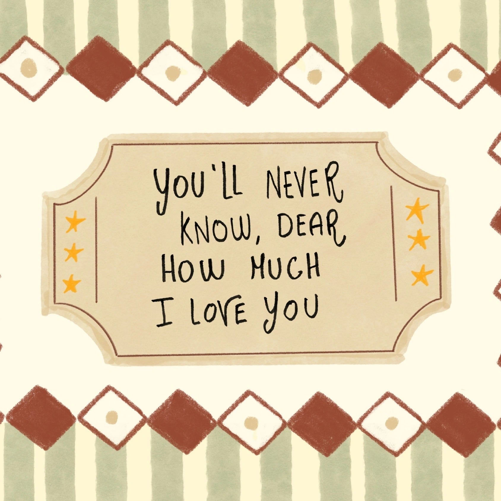 Decorazioni retrò stravaganti per bambini