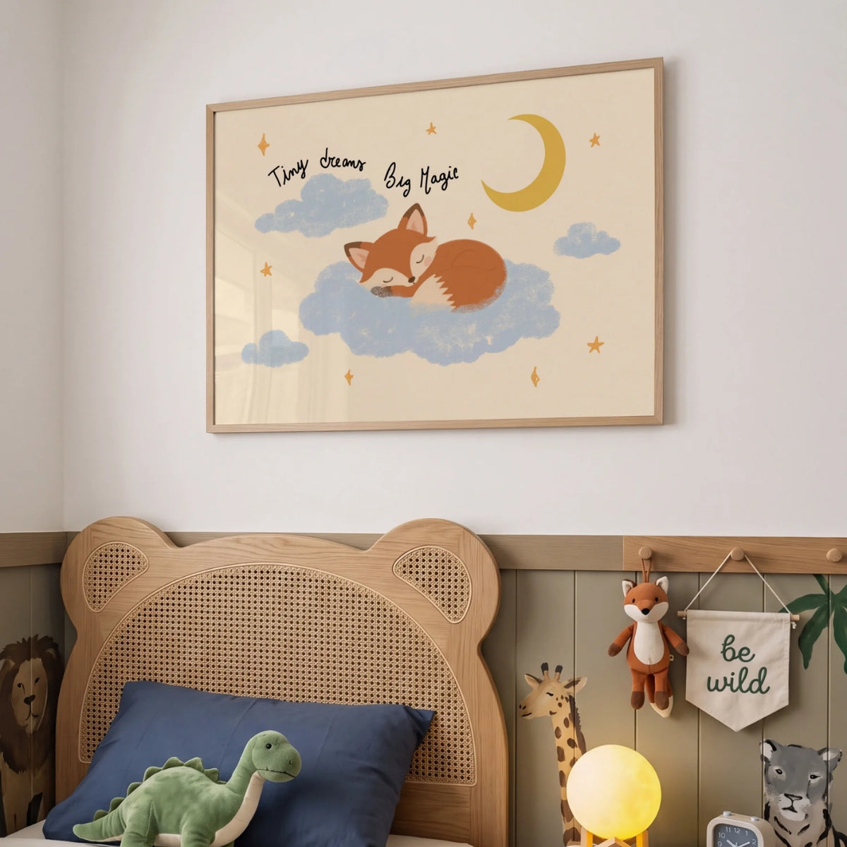 Tiny Dreams Big Magic – Nursery & Kids Wall Art