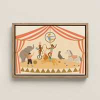 Circus Nursery Canvas Print