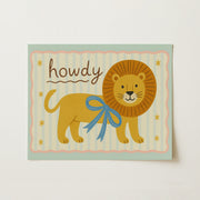 Circus Lion – Nursery & kids wall art