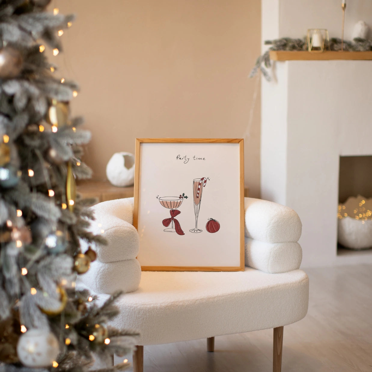 Christmas Party Wall Art