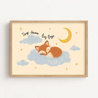 Tiny Dreams Big Magic – Nursery & Kids Wall Art