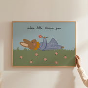 Bunny Room – Poster per bambini