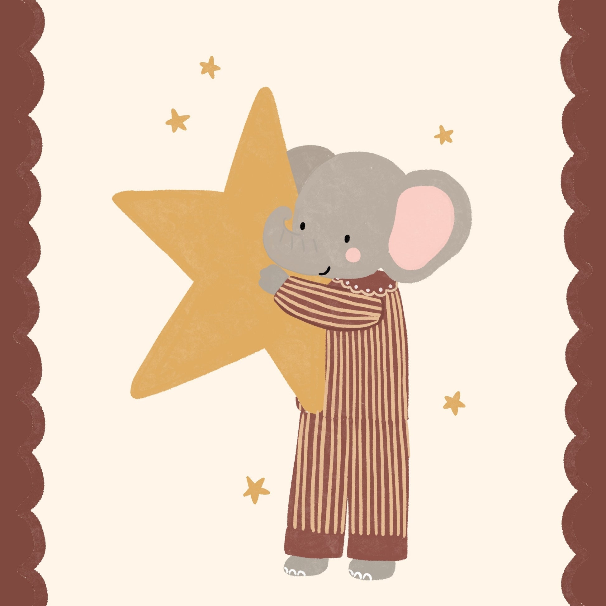 Baby Animal Nursery Decor, Circus Nursery Decor