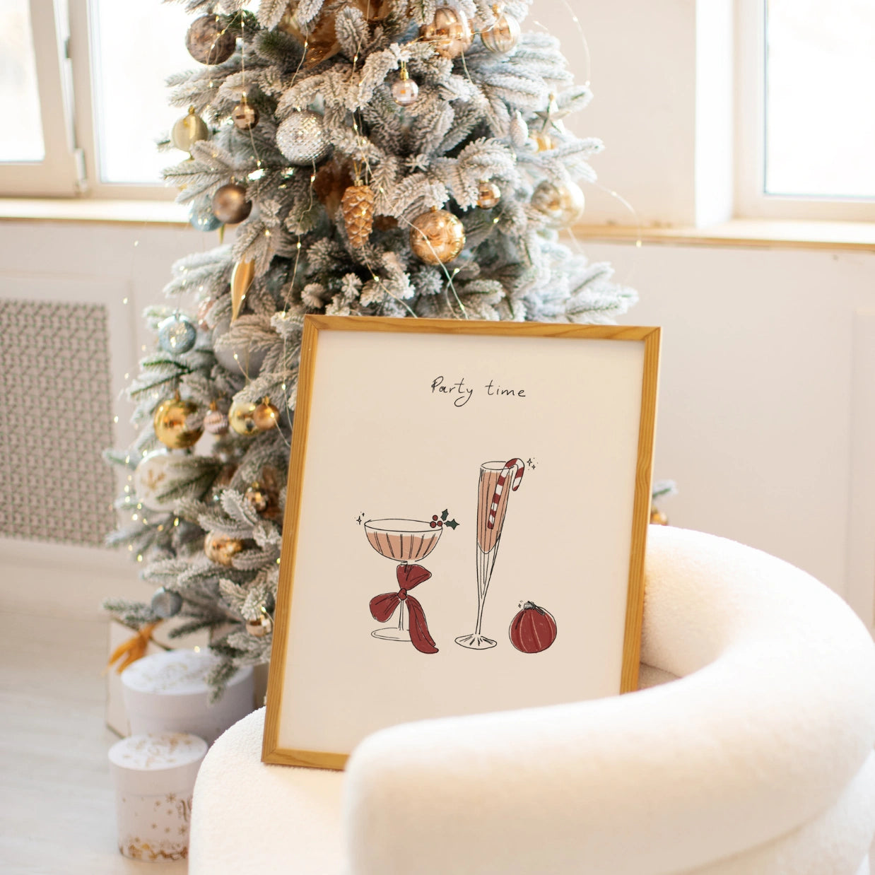 Christmas Party Wall Art