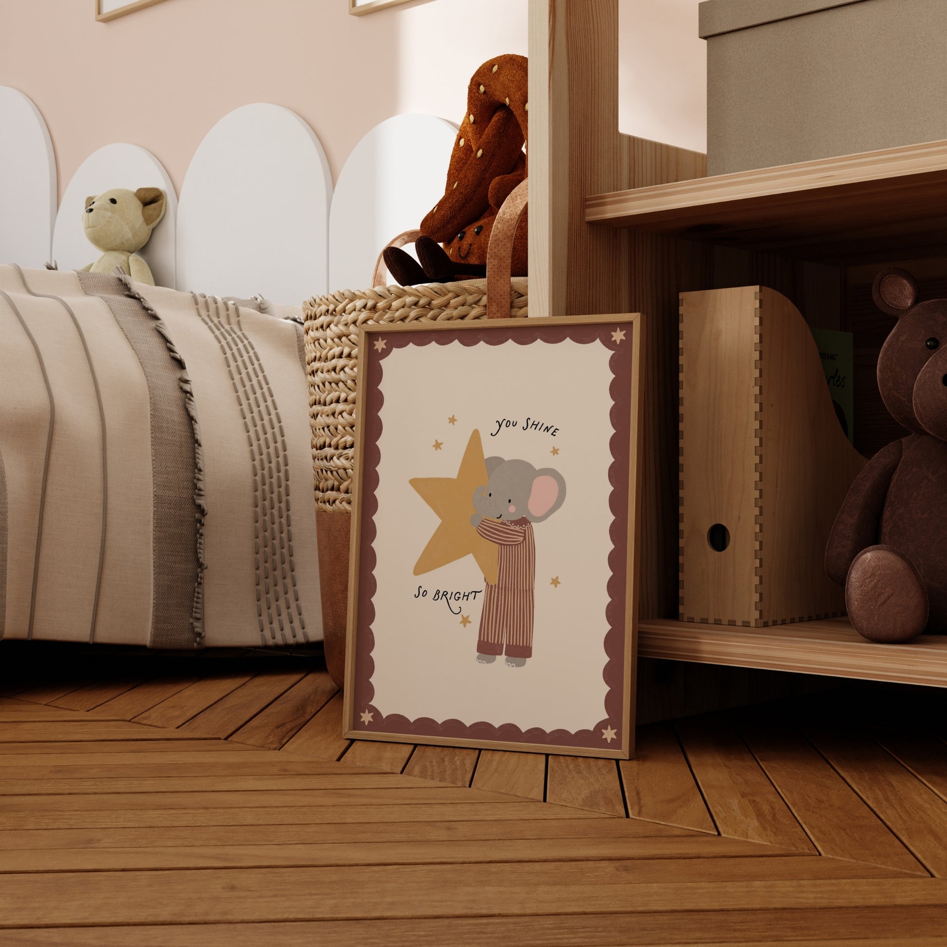 Baby Animal Nursery Decor, Circus Nursery Decor