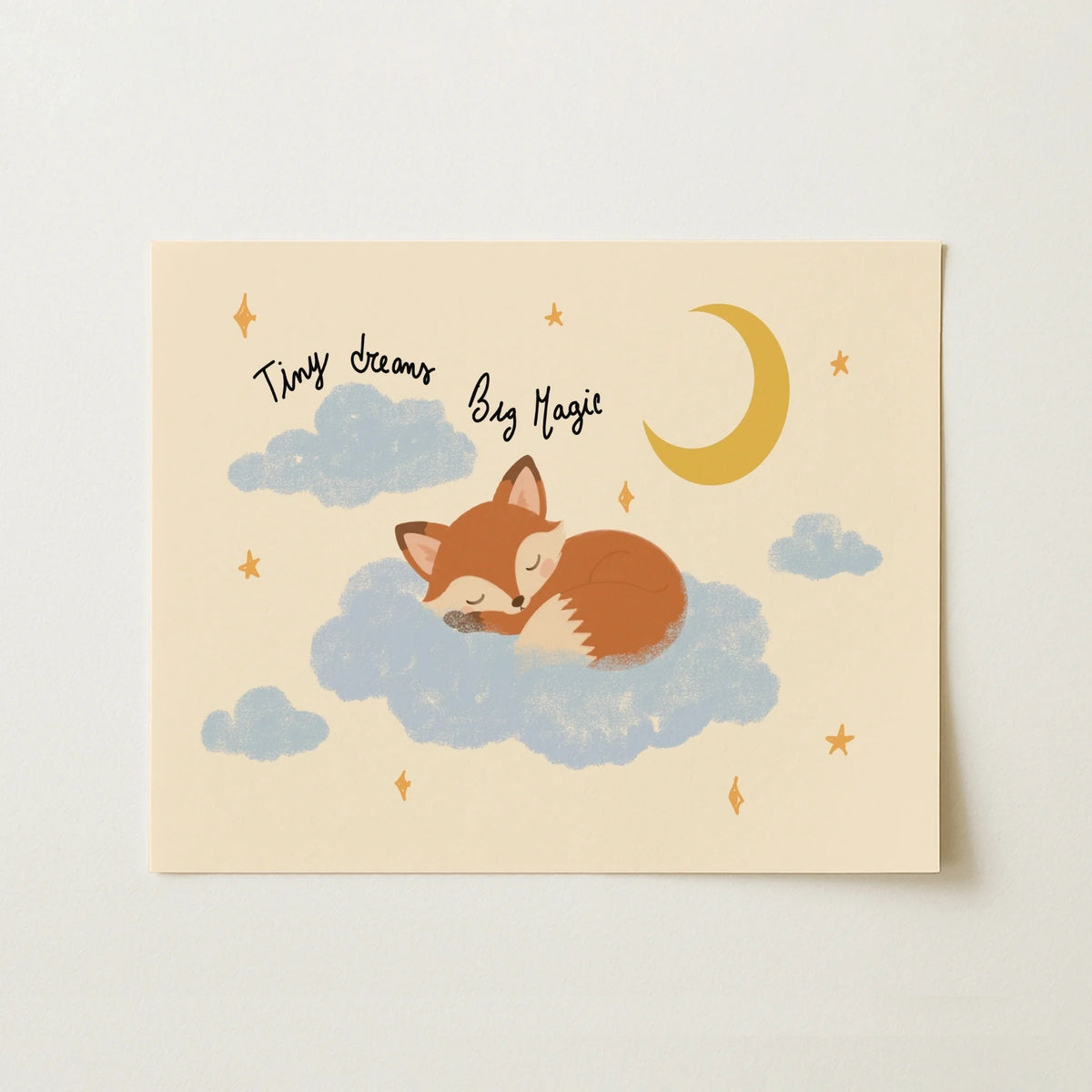 Tiny Dreams Big Magic – Nursery & Kids Wall Art
