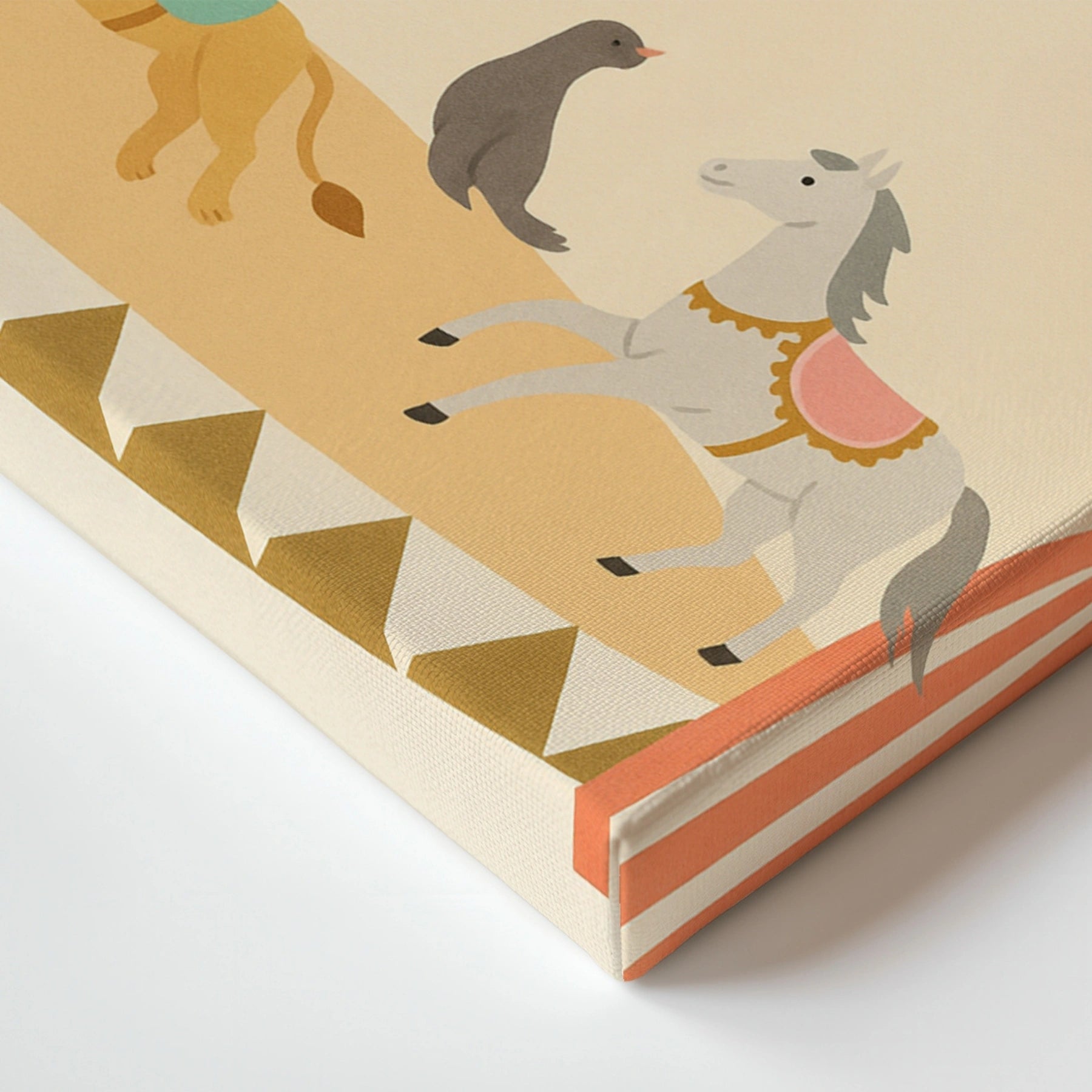 Circus Nursery Canvas Print