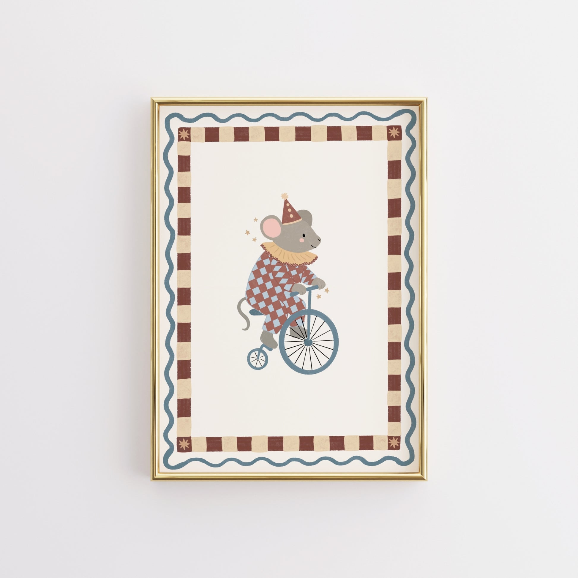 Vintage Circus Animal Print