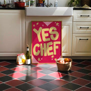 Yes Chef – Kitchen Wall Art
