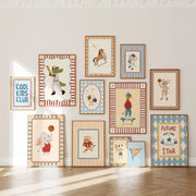 Sports Nursery – Bundle di stampe da parete – 50+ illustrazioni stampabili