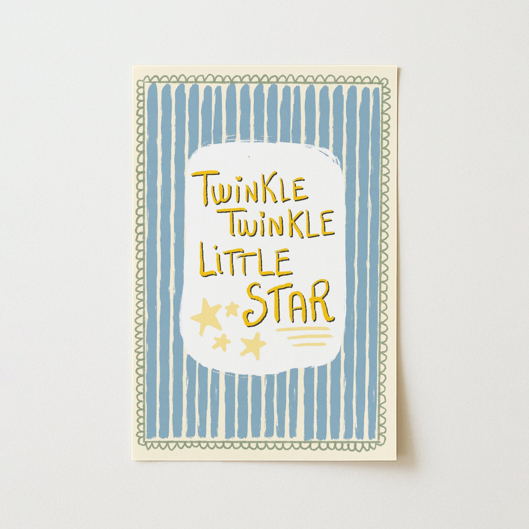 Stampa per cameretta Twinkle Twinkle Little Star
