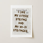 Funny Coffee Quote - Poster da cucina