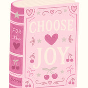 Choose Joy Book – Bookish Wall Art