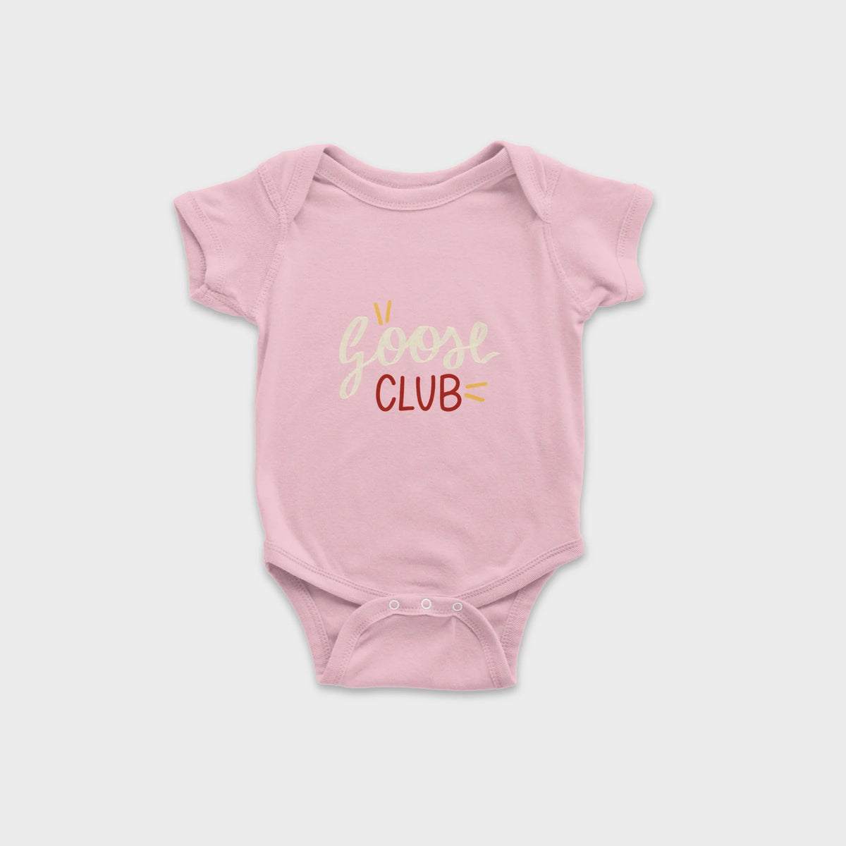 Goose Club – Baby Short Sleeve Bodysuit