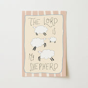 The Lord Is My Shepherd – Nursery & kids wall art
