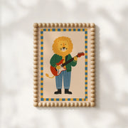 Rockstar Lion – Nursery & kids wall art