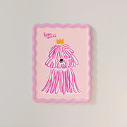 Rebel Queen Dog – Nursery & kids wall art