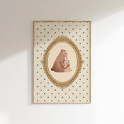 Bear Family – Affiche pour enfant