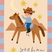 Cowboy Moonlight Adventure – Nursery & Kids Wall Art