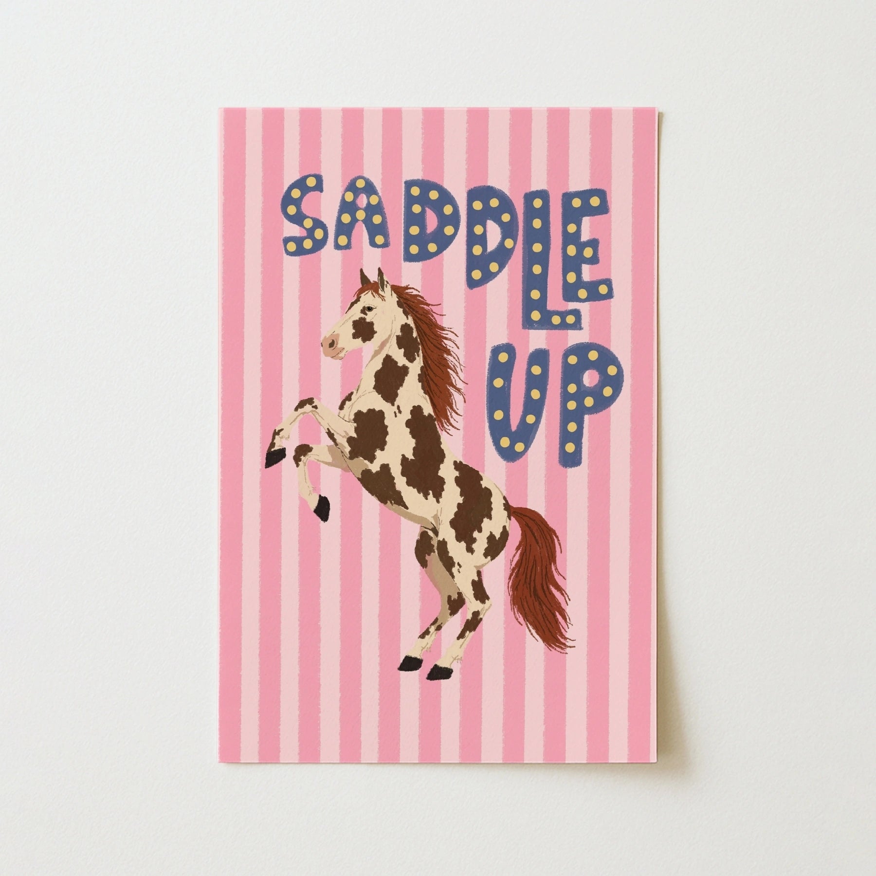 Saddle Up Horse Wall Art