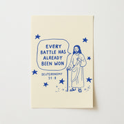 Every Battle Has Already Been Won – Christian Wall Art