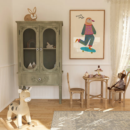Chilling Like a Pro Print – Cool Nursery Wall Art for Kids