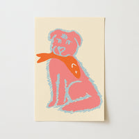 Funny Pop Animal Print - Bold Coastal Poster, Coastal Wall Decor