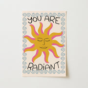 Trendy Sun Quote – Coastal Wall Art