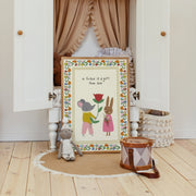 A Friend Is a Gift from God – Nursery & kids wall art