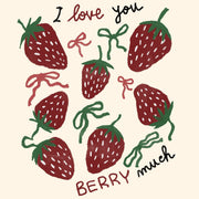 Berry Much in Love – Nursery & Kids Wall Art
