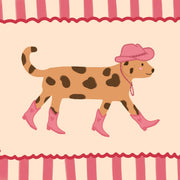 Cowgirl Dog – Nursery & kids wall art