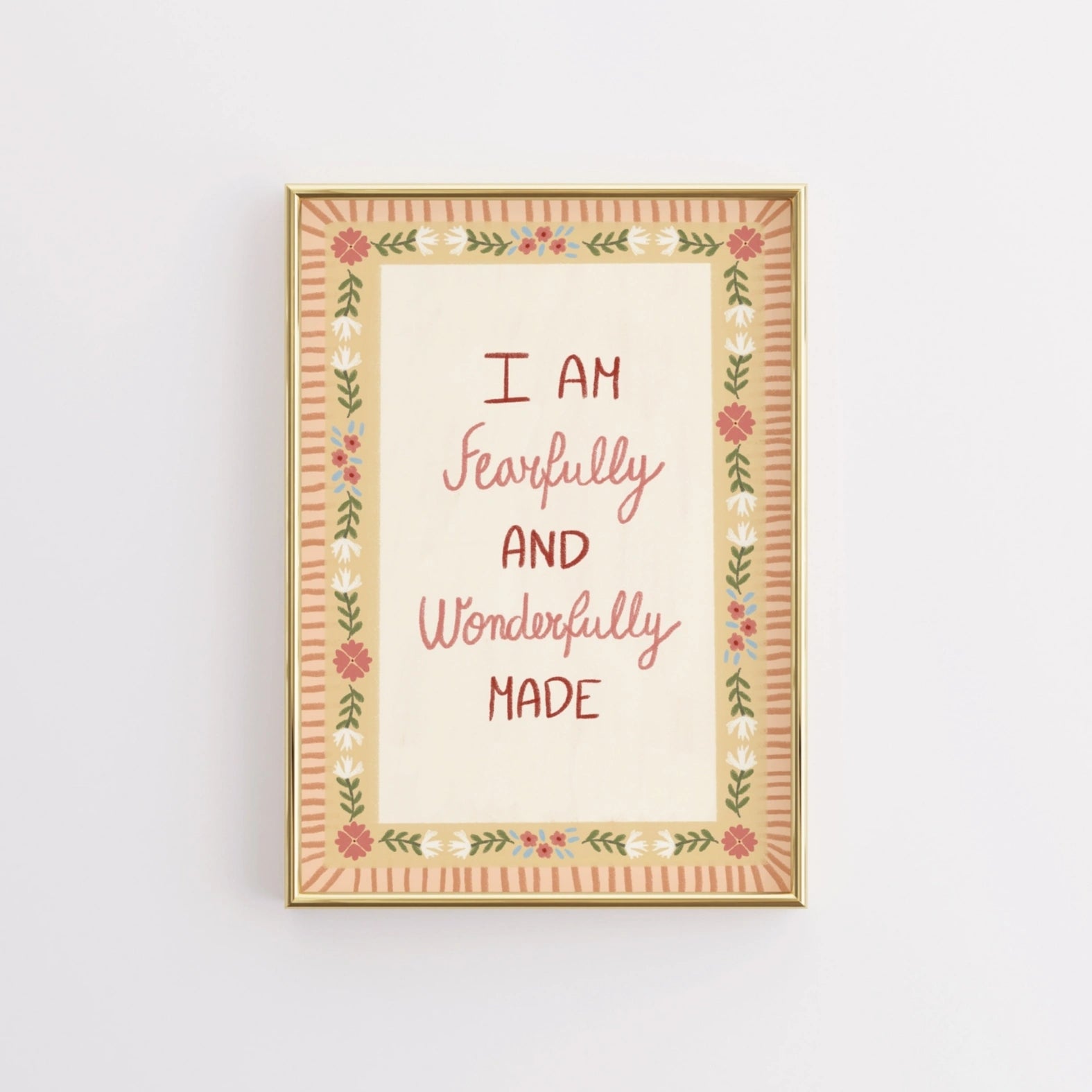 Je suis une créature merveilleuse et admirable