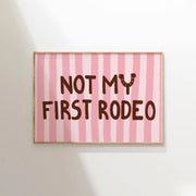 Not My First Rodeo – Coastal Wall Art