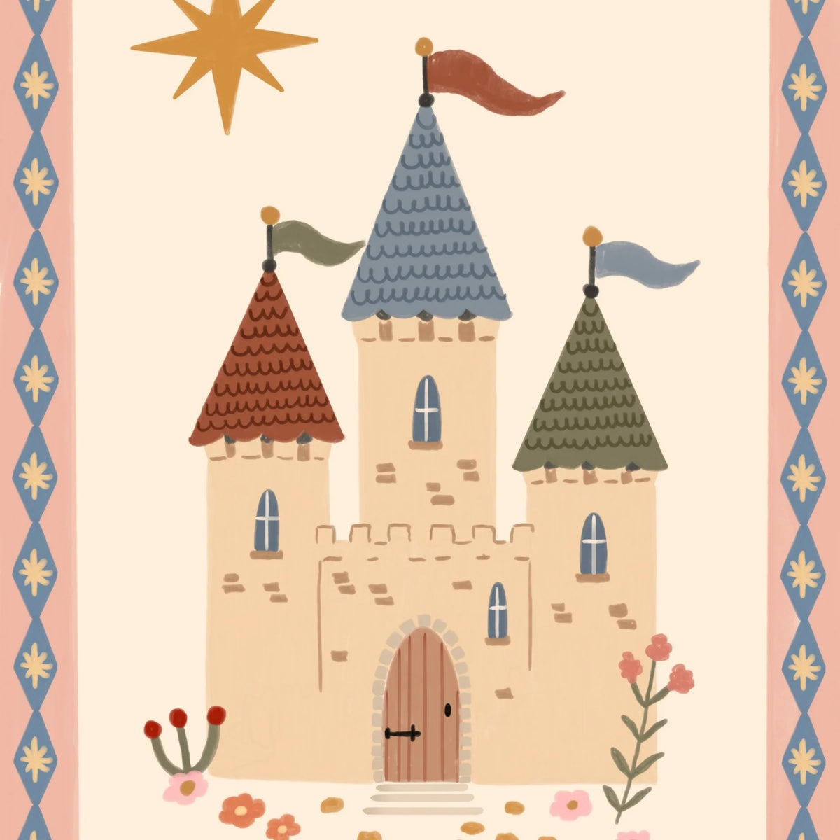 The Enchanted Castle – Poster fürs Kinderzimmer