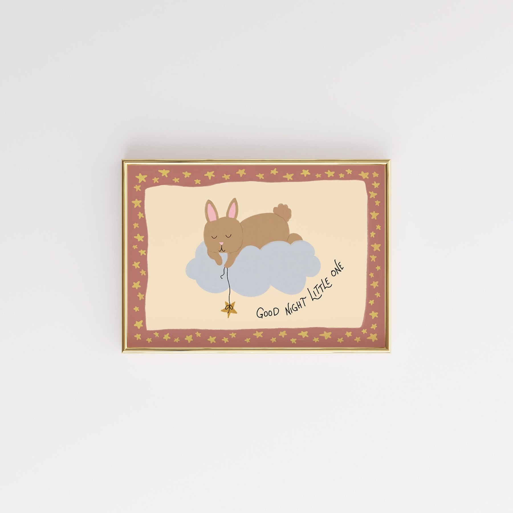 Arte murale Coniglietto che dorme