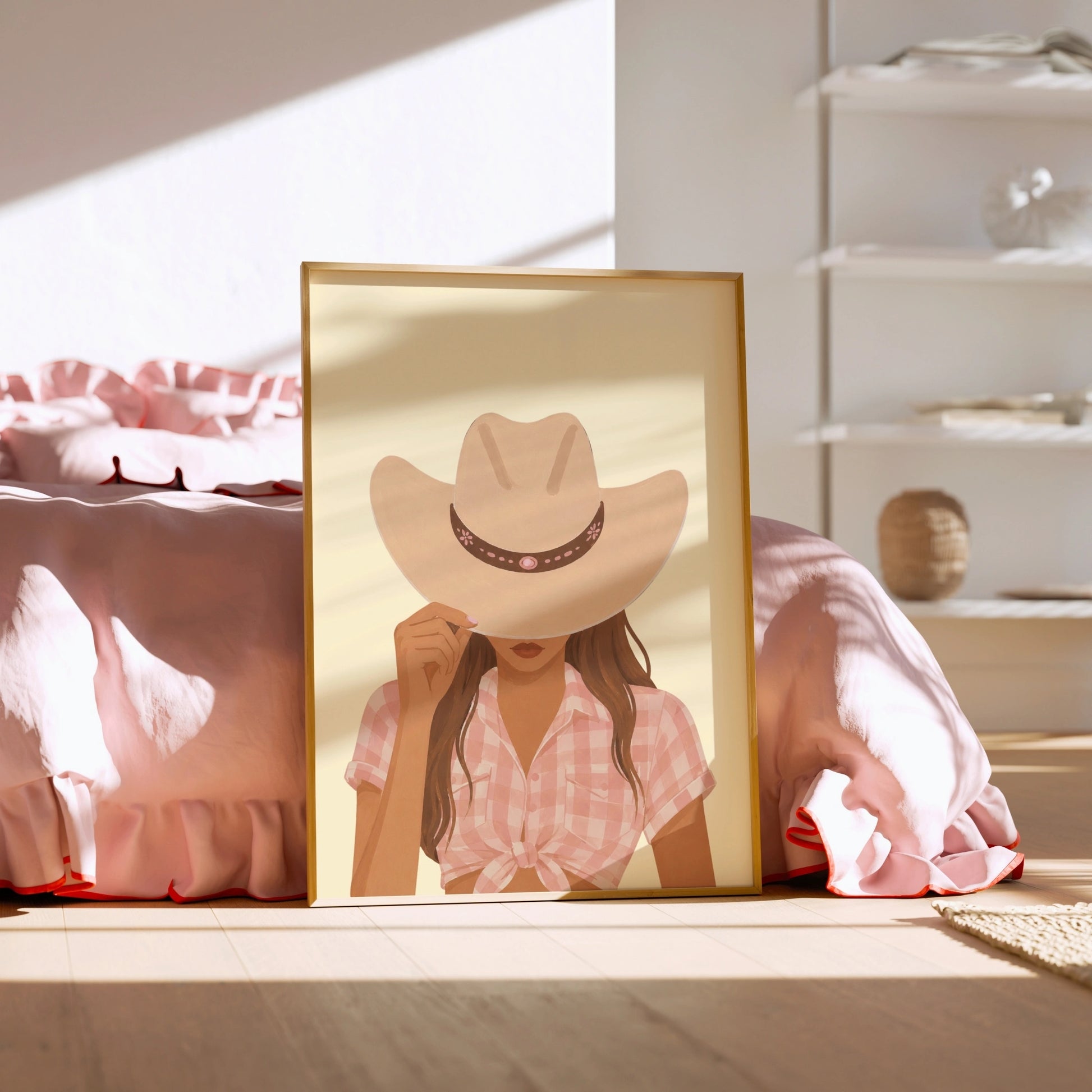 Western Girl Wall Art