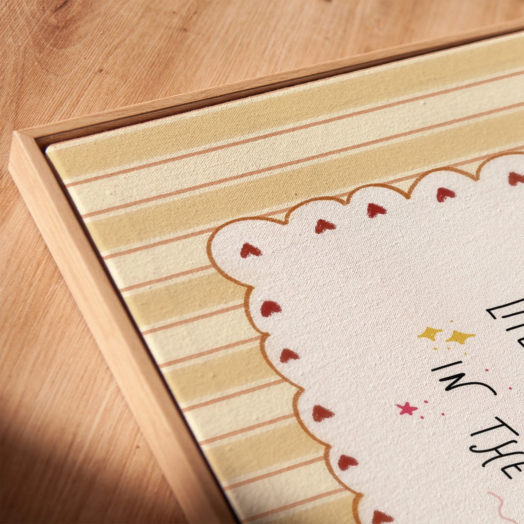 How Wonderful Life Is Nursery Canvas Print