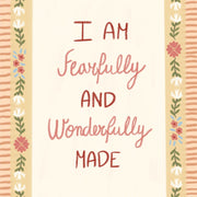 I Am Fearfully and Wonderfully Made – Nursery & kids wall art