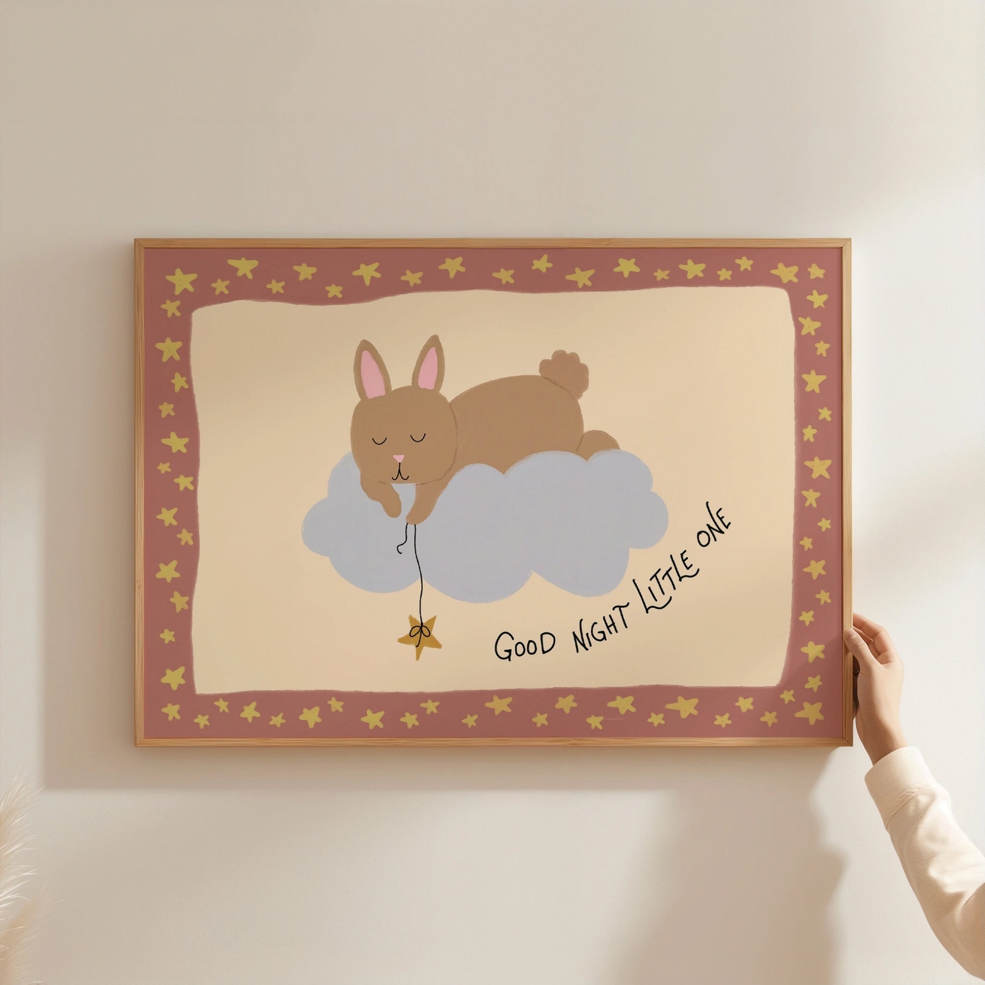 Arte murale Coniglietto che dorme