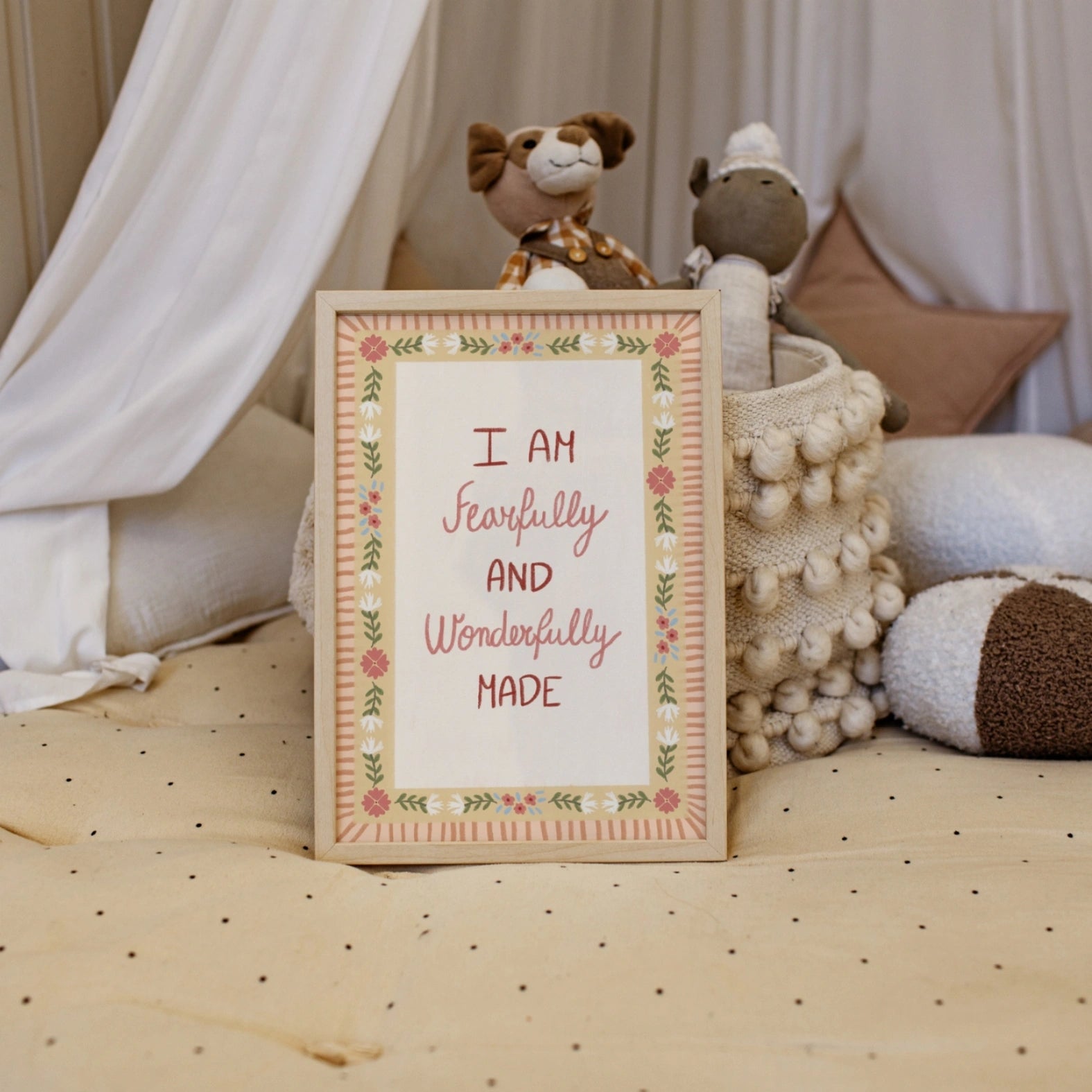 Je suis une créature merveilleuse et admirable