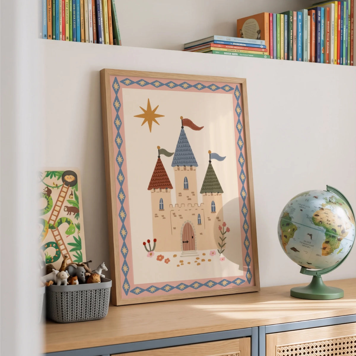The Enchanted Castle – Poster fürs Kinderzimmer