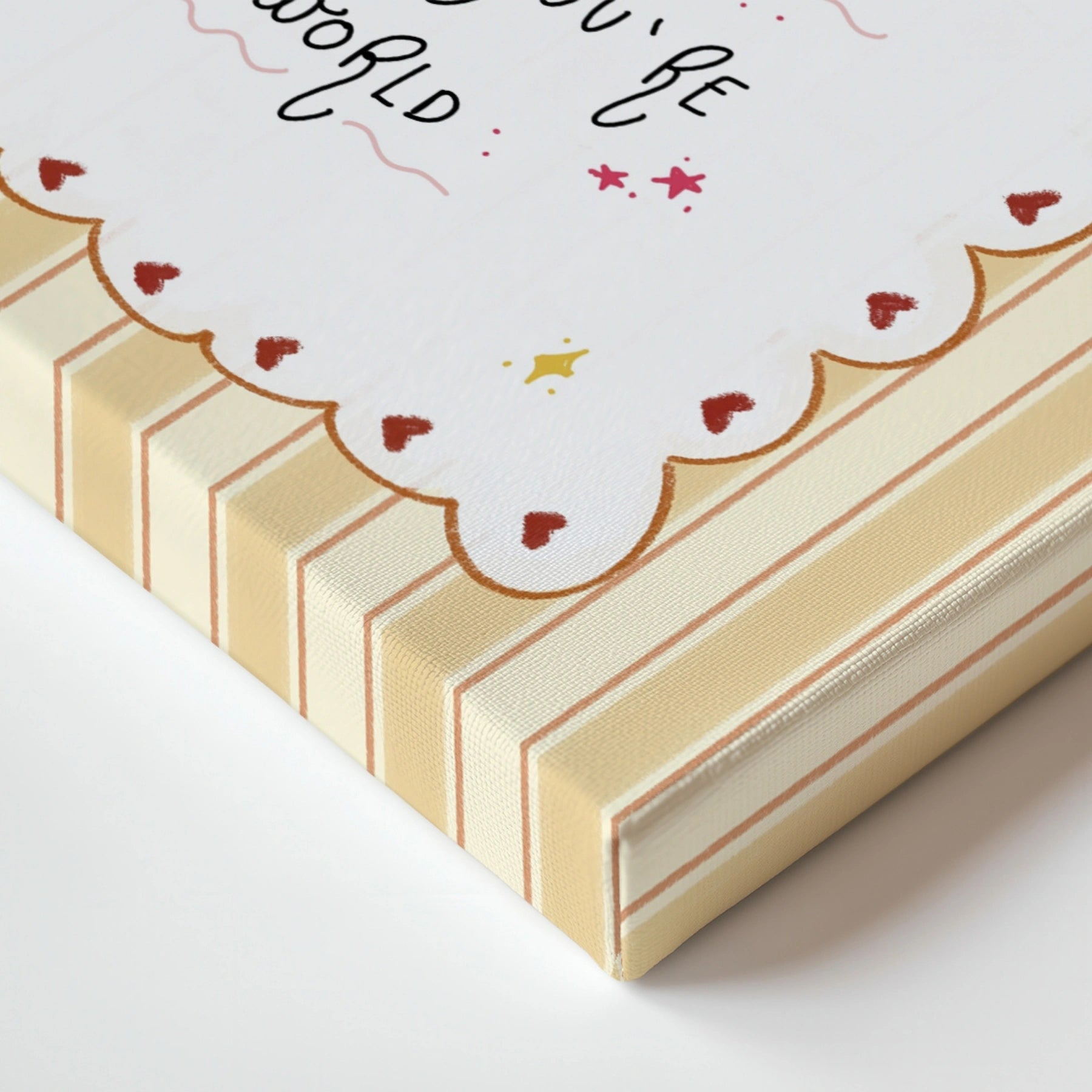 How Wonderful Life Is Nursery Canvas Print