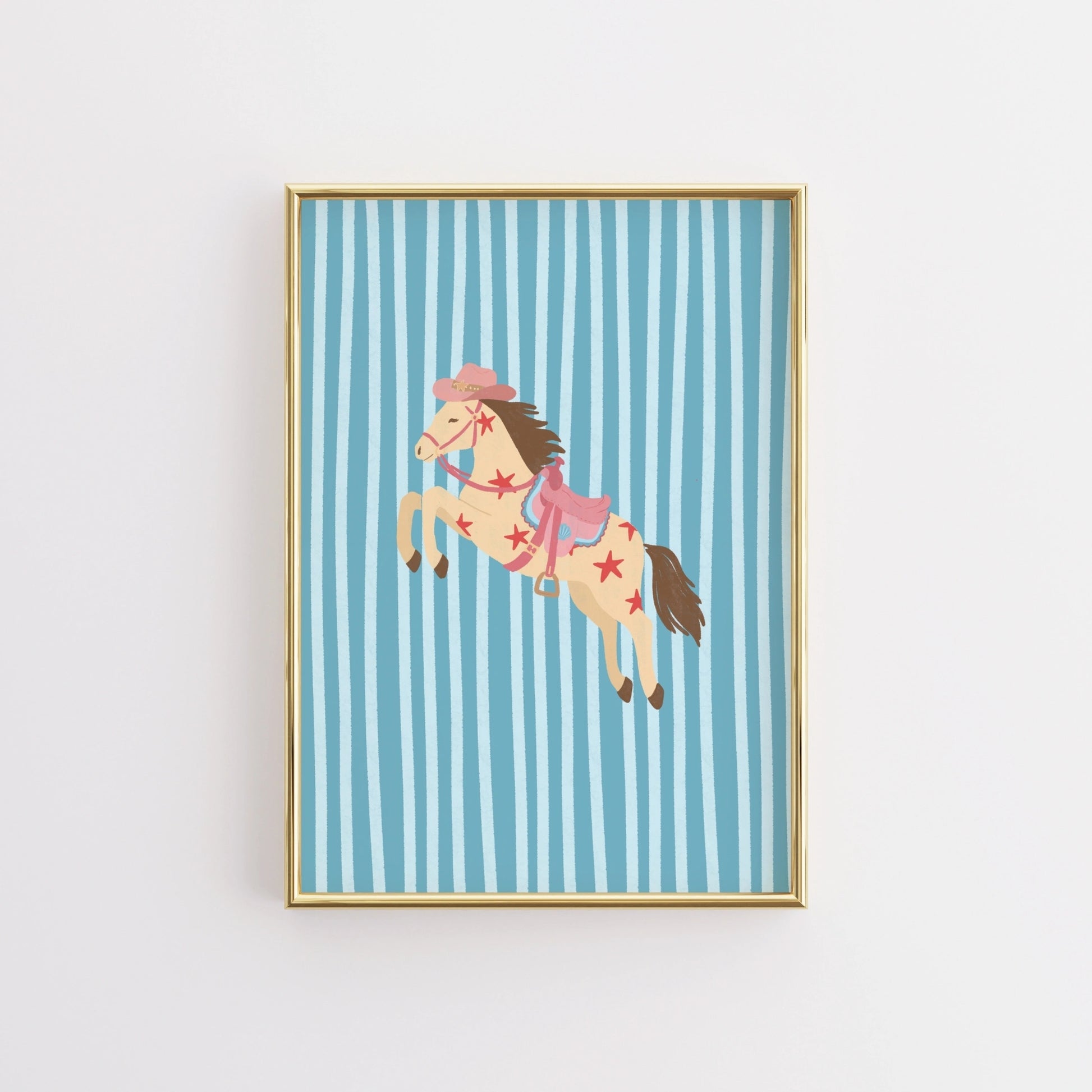 Rodeo Pony Decor Wall Art