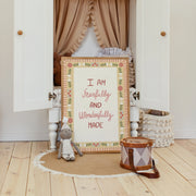 I Am Fearfully and Wonderfully Made – Nursery & kids wall art